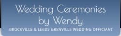Wedding Ceremonies by Wendy logo