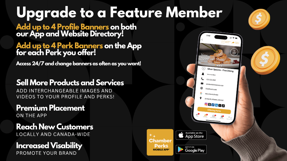 CHAMBER PERKS APP™ FEATURED MEMBER BANNERS image